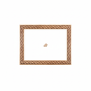 1/2 caña - 20 x 25 caramelo Moldura de Madera de Pino de Primera, Linea para Marco, Tipo Plana, de 20mm de espesor x 025mm de ancho. con Textura, sin Acabado.