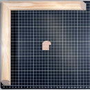 1/2 Caña - 411 - 32 x 29 Moldura de Madera de Pino de Primera, Linea para Marco, Tipo Plana, de 29mm de espesor x 032mm de ancho. sin Textura, sin Acabado.