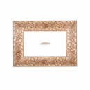 1/2 Caña - JARDIN ROSAS - 18G Moldura de Madera de Pino de Primera, Linea para Marco, Tipo Plana, de 22mm de espesor x 085mm de ancho. con Textura, sin Acabado.