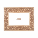 1/2 Caña - ROCO 22 1/2 caña G1 Moldura de Madera de Pino de Primera, Linea para Marco, Tipo Plana, de 22mm de espesor x 070mm de ancho. con Textura, sin Acabado.