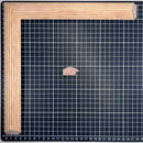 1/2 Caña - SUPER RAYADA gruesa Moldura de Madera de Pino de Primera, Linea para Marco, Tipo Plana, de 19mm de espesor x 034mm de ancho. con Textura, sin Acabado.