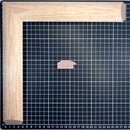 1/2 Caña - SUPER - 2 Moldura de Madera de Pino de Primera, Linea para Marco, Tipo Plana, de 20mm de espesor x 044mm de ancho. sin Textura, sin Acabado.