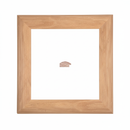 1/2 Caña - SUPER - 2 RAYADA fina Moldura de Madera de Pino de Primera, Linea para Marco, Tipo Plana, de 20mm de espesor x 044mm de ancho. con Textura, sin Acabado.