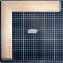 1/2 Caña - SUPER - 50 Moldura de Madera de Pino de Primera, Linea para Marco, Tipo Plana, de 20mm de espesor x 050mm de ancho. sin Textura, sin Acabado.