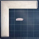 1/2 Caña - SUPER - 60 Moldura de Madera de Pino de Primera, Linea para Marco, Tipo Plana, de 20mm de espesor x 060mm de ancho. sin Textura, sin Acabado.