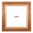 Chaflan Chico - CARDA/raiz Moldura de Madera de Pino de Primera, Linea para Marco, Tipo Plana, de 20mm de espesor x 053mm de ancho. con Textura, sin Acabado.