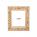 Chaflan - ROSITA Moldura de Madera de Pino de Primera, Linea para Marco, Tipo Plana, de 20mm de espesor x 058mm de ancho. con Textura, sin Acabado.