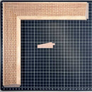 Chaflan - CANASTO Moldura de Madera de Pino de Primera, Linea para Marco, Tipo Plana, de 20mm de espesor x 058mm de ancho. con Textura, sin Acabado.