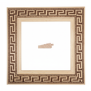 Chaflan - AZTECA Moldura de Madera de Pino de Primera, Linea para Marco, Tipo Plana, de 20mm de espesor x 058mm de ancho. con Textura, sin Acabado.