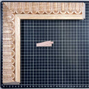 Chaflan - ARCOS Moldura de Madera de Pino de Primera, Linea para Marco, Tipo Plana, de 20mm de espesor x 058mm de ancho. con Textura, sin Acabado.