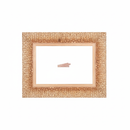 Chaflan - EMPEDRADO Moldura de Madera de Pino de Primera, Linea para Marco, Tipo Plana, de 20mm de espesor x 058mm de ancho. con Textura, sin Acabado.