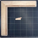 Chaflan Continuo - 50 - CADENA Moldura de Madera de Pino de Primera, Linea para Marco, Tipo Plana, de 20mm de espesor x 050mm de ancho. con Textura, sin Acabado.