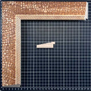 Chaflan Continuo - 60 - EMPEDRADO Moldura de Madera de Pino de Primera, Linea para Marco, Tipo Plana, de 20mm de espesor x 060mm de ancho. con Textura, sin Acabado.