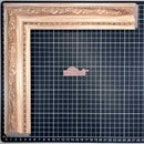 Cordon 54 - 3G Moldura de Madera de Pino de Primera, Linea para Marco, Tipo Plana, de 20mm de espesor x 054mm de ancho. con Textura, sin Acabado.