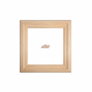 DURANGO Moldura de Madera de Pino de Primera, Linea para Marco, Tipo Plana, de 21mm de espesor x 052mm de ancho. sin Textura, sin Acabado.