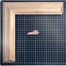 GREGORIO Moldura de Madera de Pino de Primera, Linea para Marco, Tipo Plana, de 20mm de espesor x 058mm de ancho. sin Textura, sin Acabado.