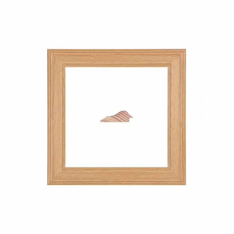 GREGORIO Moldura de Madera de Pino de Primera, Linea para Marco, Tipo Plana, de 20mm de espesor x 058mm de ancho. sin Textura, sin Acabado.