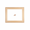 JAVIER Moldura de Madera de Pino de Primera, Linea para Marco, Tipo Plana, de 20mm de espesor x 031mm de ancho. sin Textura, sin Acabado.