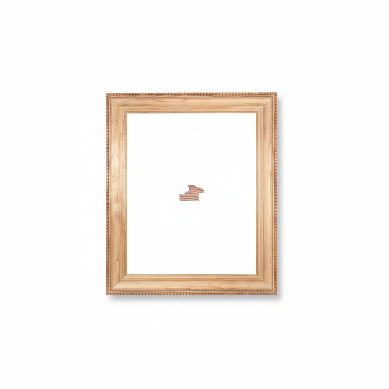 JAVIER - G1 Moldura de Madera de Pino de Primera, Linea para Marco, Tipo Plana, de 20mm de espesor x 031mm de ancho. con Textura, sin Acabado.