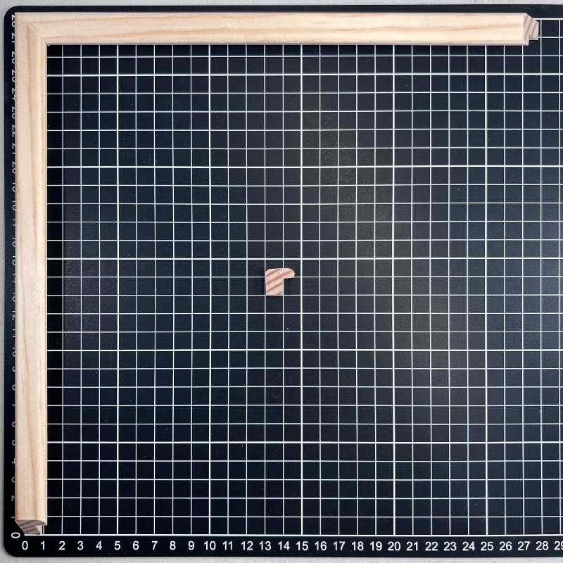 Mauro - 15 Moldura de Madera de Pino de Primera, Linea para Marco, Tipo Plana, de 15mm de espesor x 015mm de ancho. sin Textura, sin Acabado.