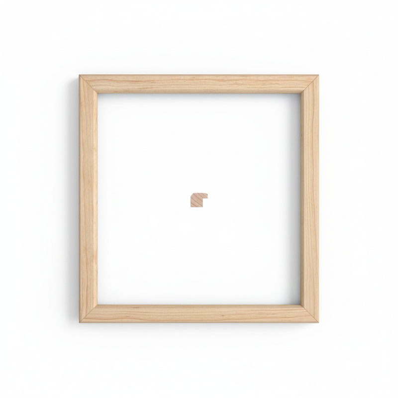 Mauro - 20 Moldura de Madera de Pino de Primera, Linea para Marco, Tipo Plana, de 16mm de espesor x 020mm de ancho. sin Textura, sin Acabado.