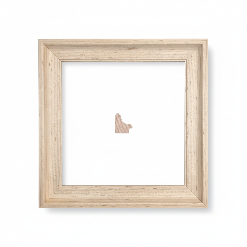 MARISELA Moldura de Madera de Pino de Primera, Linea para Marco, Tipo Plana, de 35mm de espesor x 040mm de ancho. sin Textura, sin Acabado.