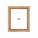 PLASTICA - G1 Moldura de Madera de Pino de Primera, Linea para Marco, Tipo Plana, de 20mm de espesor x 037mm de ancho. con Textura, sin Acabado.