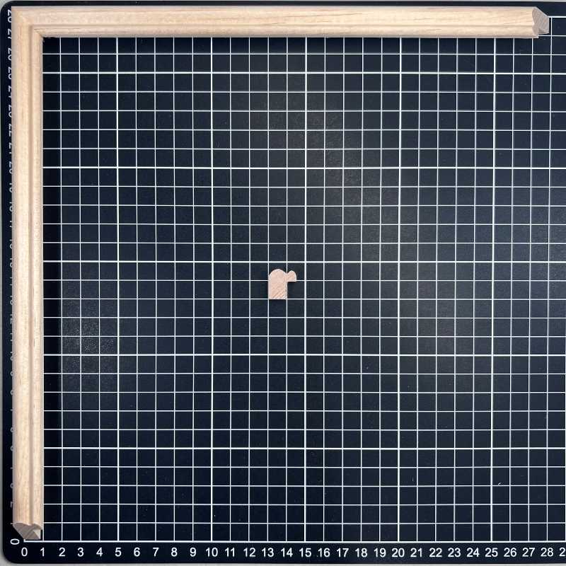 PICO DE LORO 1 - 16 x 15 Moldura de Madera de Pino de Primera, Linea para Marco, Tipo Plana, de 15mm de espesor x 016mm de ancho. sin Textura, sin Acabado.