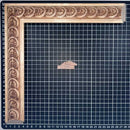 ROMA - G1 Moldura de Madera de Pino de Primera, Linea para Marco, Tipo Plana, de 20mm de espesor x 046mm de ancho. con Textura, sin Acabado.