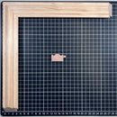 VICTOR 2 Moldura de Madera de Pino de Primera, Linea para Marco, Tipo Plana, de 19mm de espesor x 038mm de ancho. sin Textura, sin Acabado.