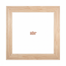 VICTOR 2 Moldura de Madera de Pino de Primera, Linea para Marco, Tipo Plana, de 19mm de espesor x 038mm de ancho. sin Textura, sin Acabado.