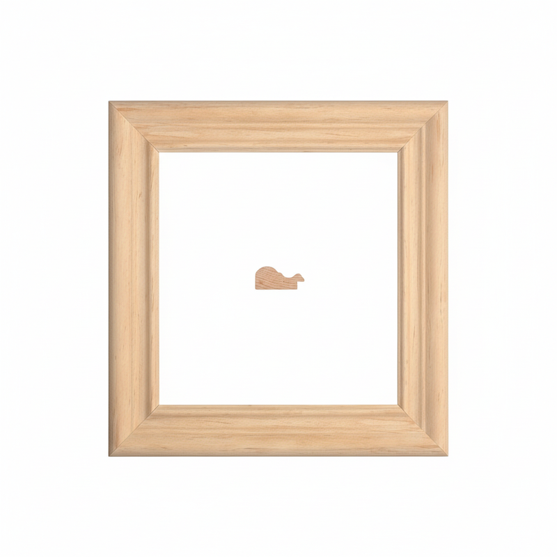 VAZQUEZ Moldura de Madera de Pino de Primera, Linea para Marco, Tipo Plana, de 20mm de espesor x 042mm de ancho. sin Textura, sin Acabado.